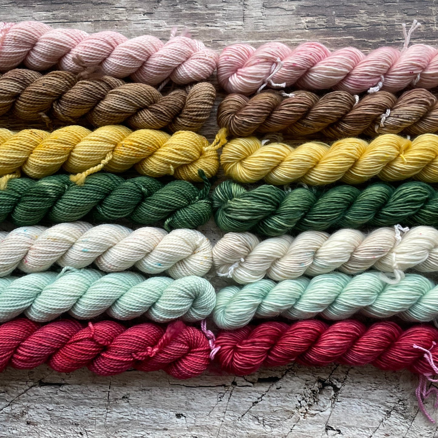 Holiday Cheer Mini Skein Yarn Set, Limited Edition