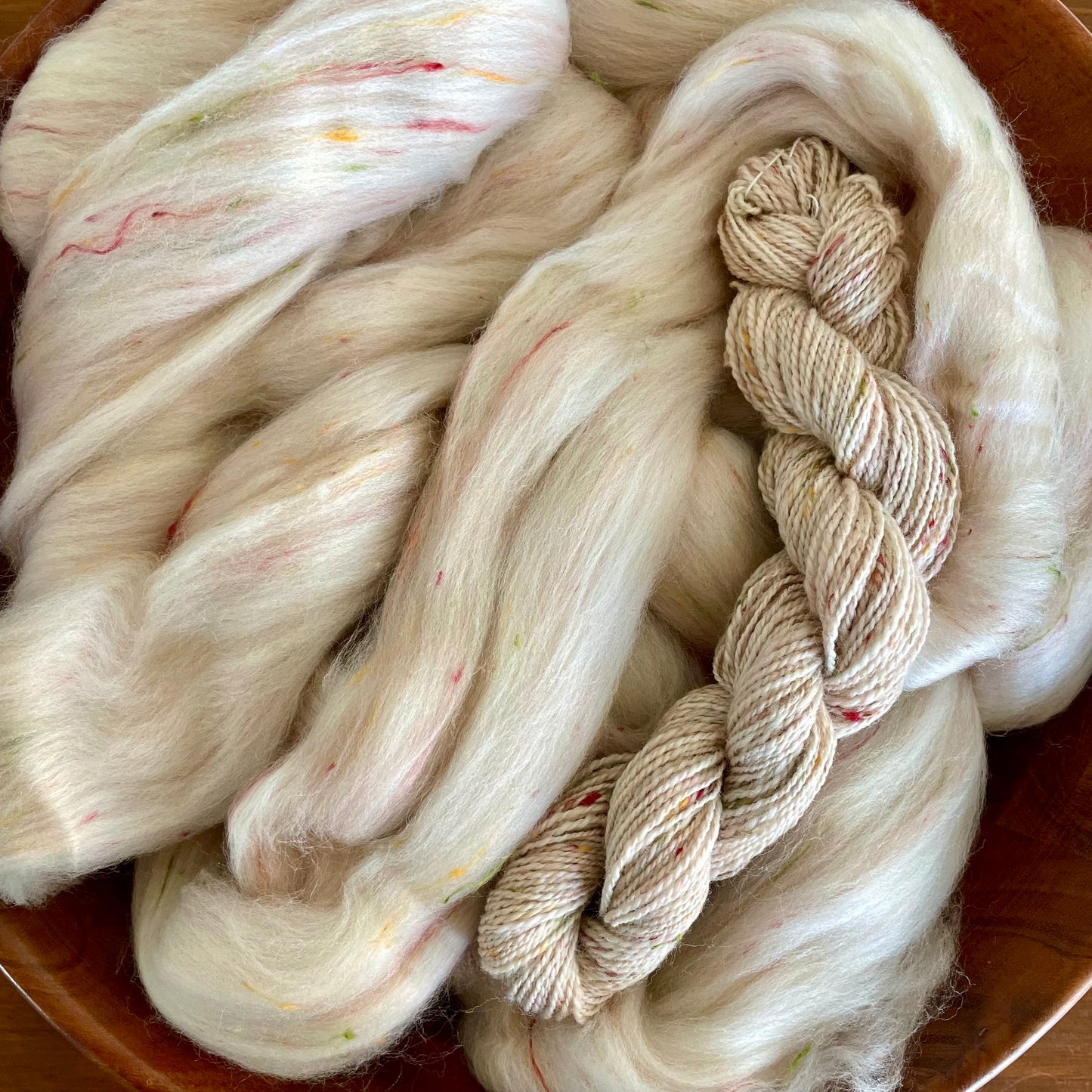 Knots Island Top, Spinning Fiber