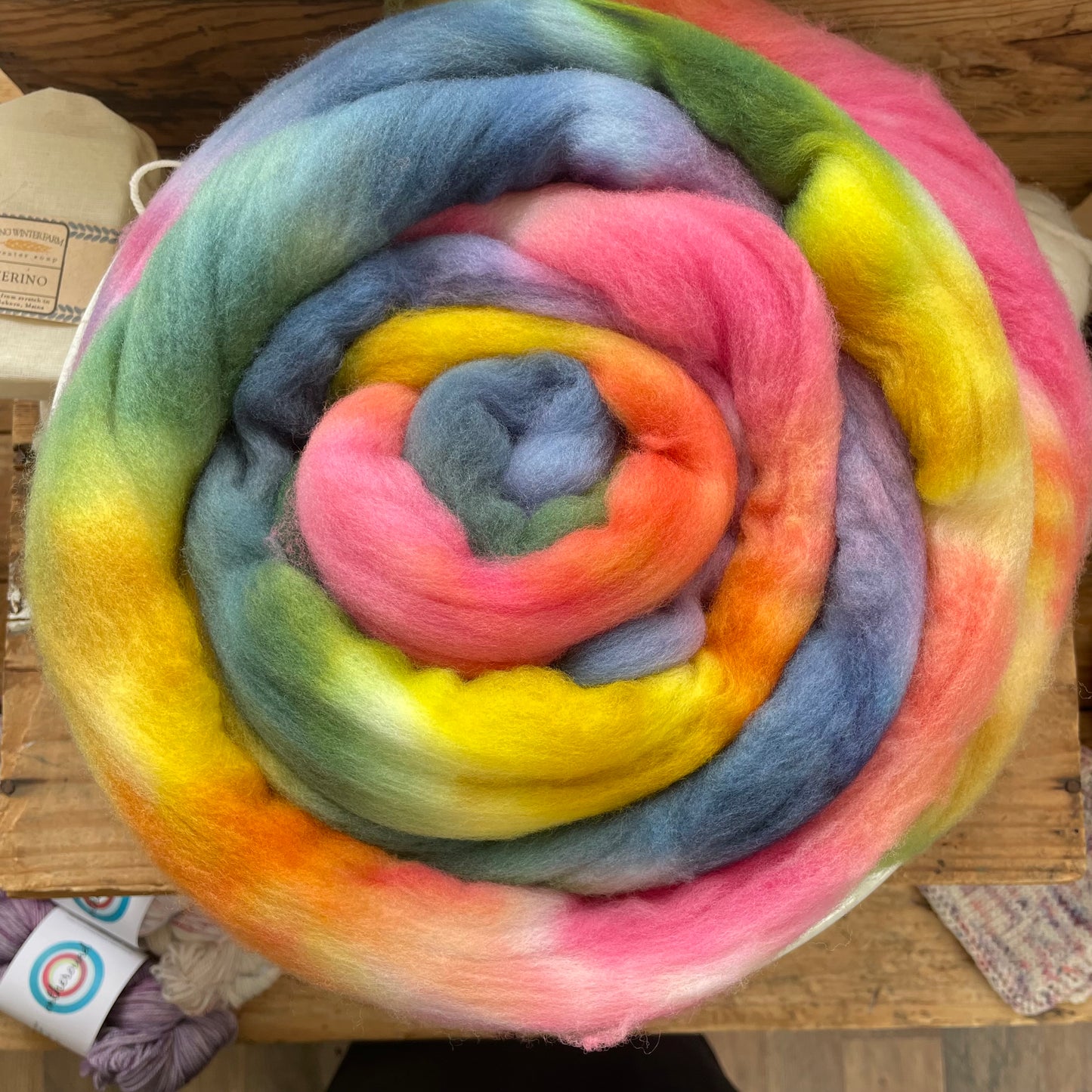 21.5 Micron Merino Wool Top, Spinning Fiber, MW0525001