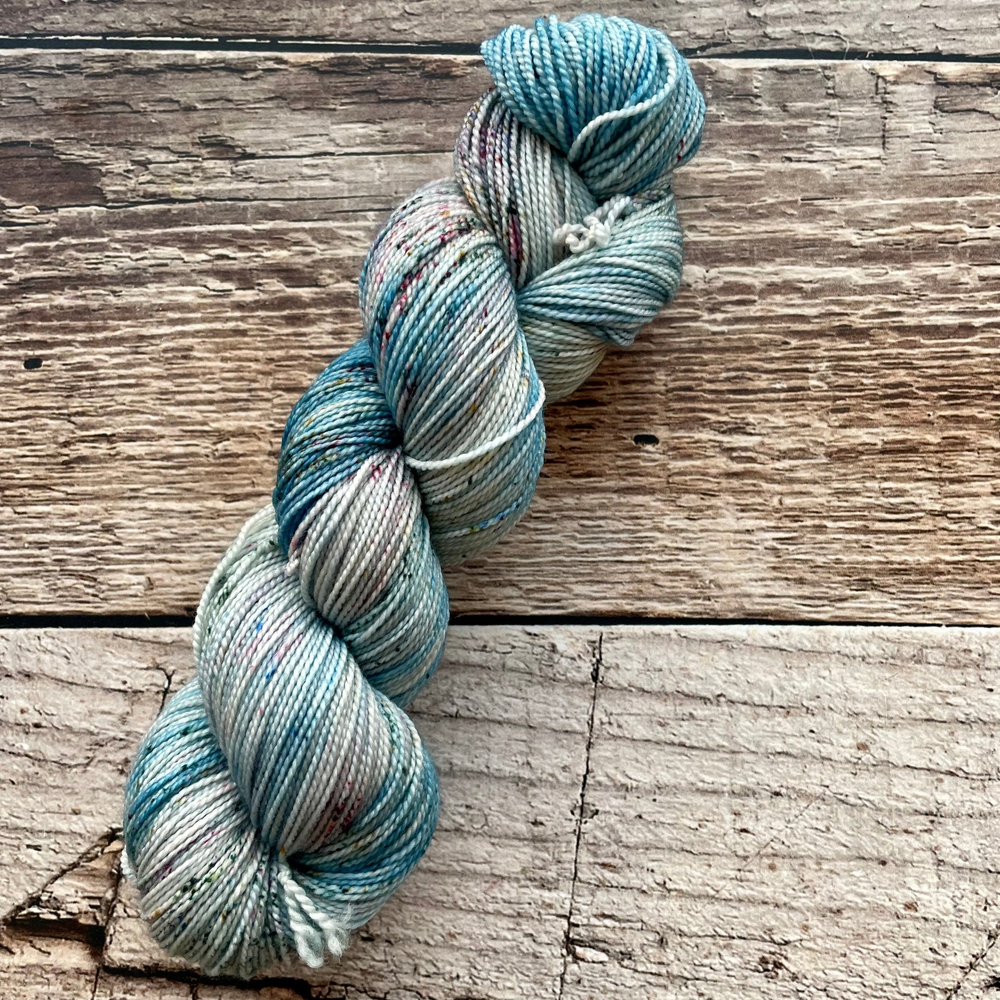 Limited Edition Handspun Hand dyed yarn Bulky Chilean Wool